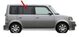 Passenger Right Side Rear Door Window Door Glass Compatible with Scion XB 4 Door Hatchback 2004-2007 Models