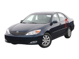 Driver Left Side Rear Vent Glass Vent Window Compatible with Toyota Camry 4 Door Sedan 2002-2006 Models