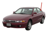 Driver Left Side Rear Vent Window Vent Glass Compatible with Mitsubishi Galant 4 Door Sedan 1999-2003 Models