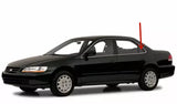 Driver Left Side Rear Vent Window Vent Glass Compatible with Honda Accord 4 Door Sedan 1998-2002 Models