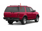 Stationary Passenger Right Side Rear Quarter Window Quarter Glass Compatible with Ford Expedition 1997-2002 4 Door Models