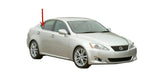 Passenger Right Side Rear Vent Window Vent Glass Compatible with Lexus IS-F 4 Door Sedan 2008-2014 Models