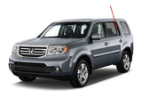 Driver Left Side Rear Vent Window Vent Glass Compatible with Honda Pilot 2009-2015 Models