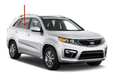 Passenger Right Side Rear Door Window Door Glass Compatible with Kia Sorento 2011-2015 Models