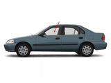 Driver Left Side Front Door Window Door Glass Compatible with Honda Civic 4 Door Sedan 1996-2000 Models