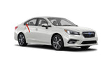 NAGD Passenger Right Side Rear Vent Window Vent Glass Compatible with Subaru Legacy 2015-2019 Models