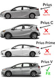 Driver Left Side Front Door Window Door Glass Compatible with Toyota Prius V 4 Door Hatchback 2012-2018 Models