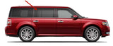 OE Passenger Right Side Rear Vent Window Vent Glass Compatible with Ford Flex 2009-2019 Models