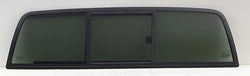 3 Panel Rear Sliding Window Back Slider Glass Compatible with Toyota Tacoma Pickup 1995-2004 Models