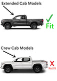 Driver Left Side Rear Quarter Window Quarter Glass Compatible with Toyota Tacoma 2&4 Door Extended Cab Pickup 2005-2015 Models