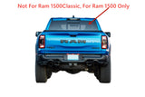Power Back Slider Window Back Glass Compatible with Ram Pickup 1500 2019-2023 4 Door Models (Not For 1500-Classic)