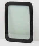 Movable Passenger Right Side Rear Access Door Quarter Glass Quarter Window Compatible with Ford F250 F350 F650 F750 F450 F550 Pickup 2 Door Super Cab 2000-2016 Models