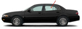 Driver Left Side Rear Door Window Door Glass Compatible with Buick Lesabre 2000-2005 Models