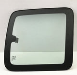 Movable Passenger Right Side Rear Quarter Window Quarter Glass With Frame & Latch Compatible with GMC Sierra 1999-2006 / Sierra Classic 2007 Extended Cab Pickup Models