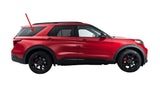 NAGD Passenger Right Side Quarter Window Quarter Glass Compatible with Ford Explorer 2020-2022 Models
