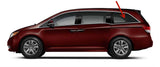 NAGD Without Antenna Style Driver Left Side Quarter Window Quarter Glass Compatible with Honda Odyssey 2011-2017 Models