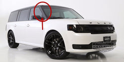 Passenger Right Sides Front Windshield Outer Pillar Trim Molding Compatible with Ford Flex 2009-2019 Models