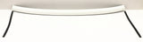 Front Windshield Molding White Color Top Pillar With Side Molding Compatible with Toyota FJ Cruiser 2007-2014 Models