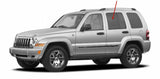 With Bottom Attachment Style Driver Left Side Rear Door Window Door Glass Compatible with Jeep Liberty 2002-2007 Models