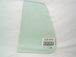 Driver Left Side Rear Vent Window Vent Glass Compatible with Volkswagen Golf III 4 Door Hatchback / Jetta III 4 Door Sedan 1993-1995 Models