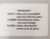 Xpert Gasket Mitre Shear Hand Cutter W/ Quick Change SK2 Blade