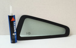 Driver Left Side Quarter Glass Quarter Window Compatible with Ford Mustang 2 Door Coupe 2010-2014 Models