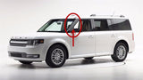 Driver Left Sides Front Windshield Outer Pillar Trim Molding Compatible with Ford Flex 2009-2019 Models