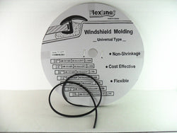 Flexline Windshield Auto Glass Universal Molding Flexible Trim Rubber 12.8mm 15' UM1226BR