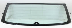 Rear Heated Back Window Back Glass Compatible with Volkswagen e-Golf / Golf / Golf GTI Hatchback 2015-2022 Models