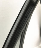 OE w/Logo Driver Left Side Rear Vent Window Vent Glass Compatible with Ford Explorer 2011-2019 Models